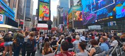 50th Annivarasy of the TKTS Line in Times Square