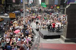 50th Annivarasy of the TKTS Line in Times Square